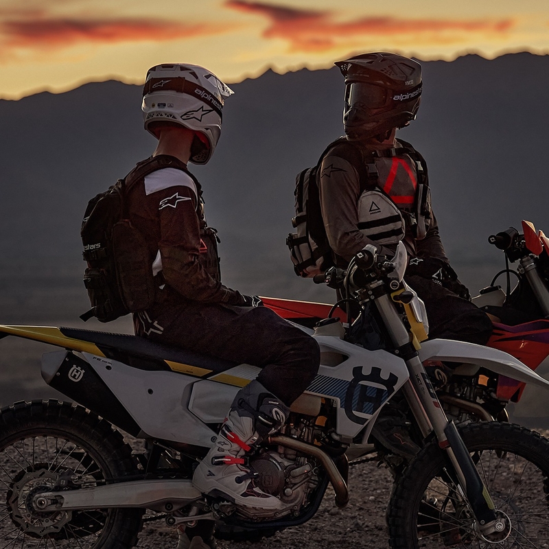 Plecak taktyczny Alpinestars Techdura czarno-biały 9 l