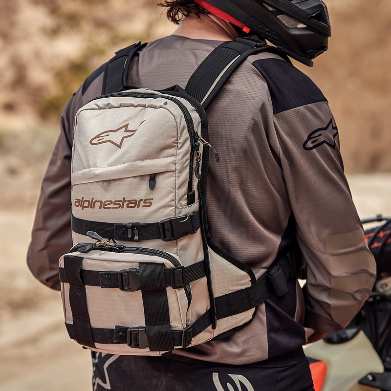 Plecak Alpinestars Techdura Tactical szaro-czarny 9 l