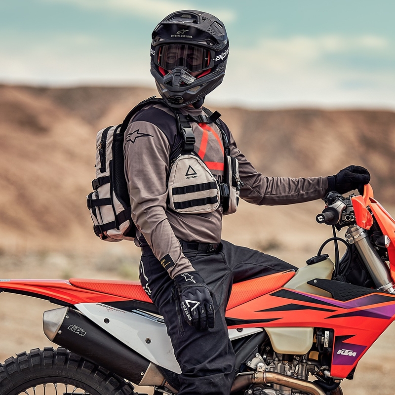 Plecak Alpinestars Techdura Tactical szaro-czarny 9 l