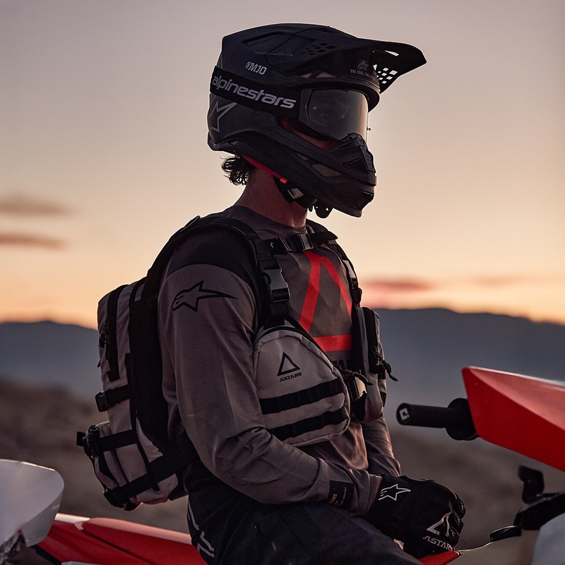Plecak Alpinestars Techdura Tactical szaro-czarny 9 l
