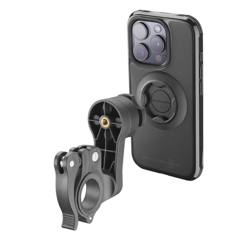 Pokrowiec ochronny Interphone QUIKLOX Tetraforce - Apple iPhone 15 Pro Max czarny
