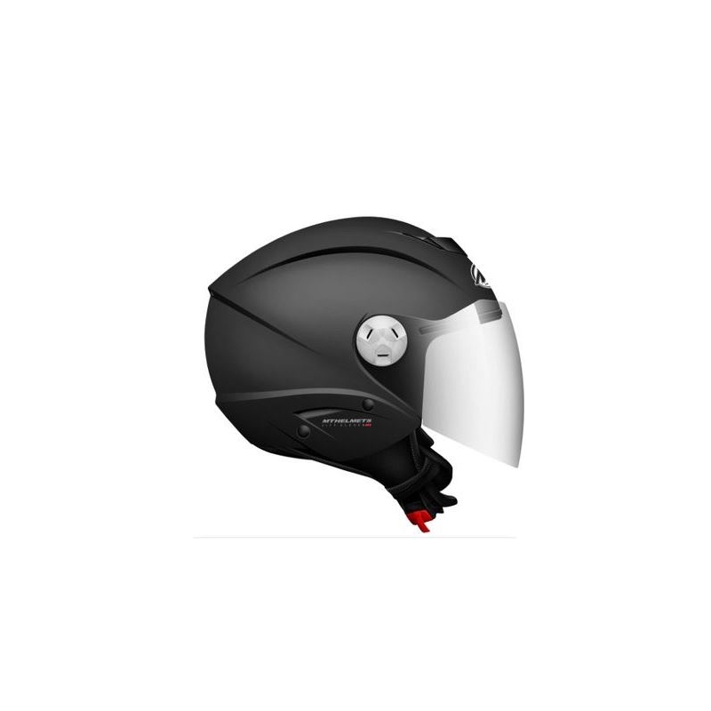 Otwarty kask motocyklowy MT City Eleven SV czarny matowy wyprzedaż