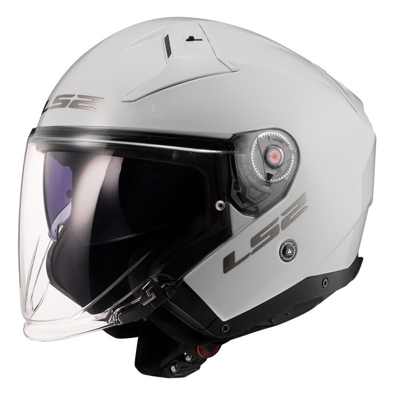 Otevřená helma na motorku LS2 OF603 Infinity II Solid bílá
