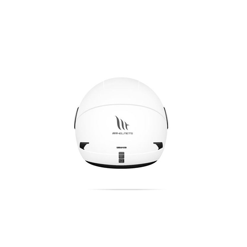 Dziecięcy otwarty kask motocyklowy MT Urban biały