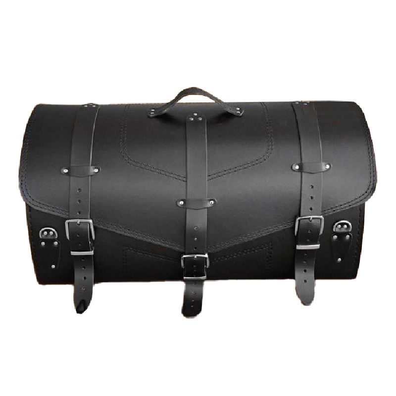 Torba skórzana z zamkiem RSA K182 czarna 57 l