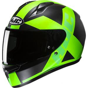 Integralny kask motocyklowy HJC C10 Tez MC4HSF czarny-fluo zielony