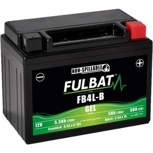 Gel battery FULBAT FB4L-B GEL (High Capacity) (YB4L-B GEL)