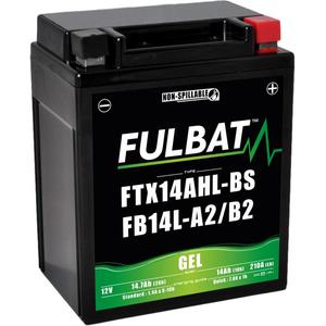 Gel battery FULBAT FB14L-A2 GEL (12N14-3A) (YB14L-A2 GEL)
