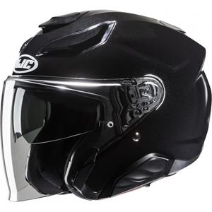 Otwarty kask motocyklowy HJC F31 Solid Metallic Black