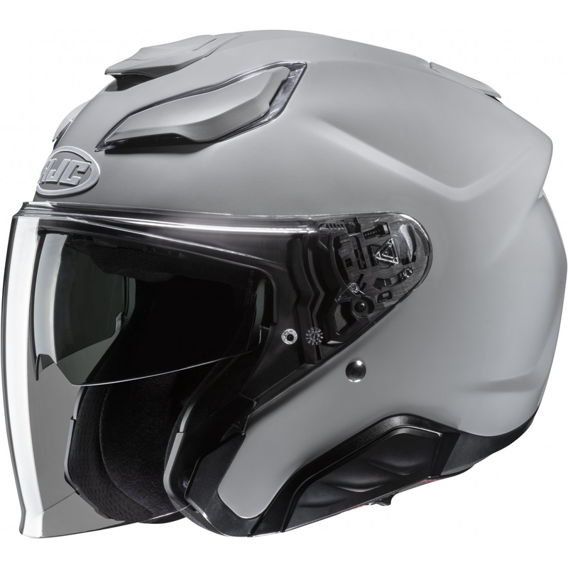 Otwarty kask motocyklowy HJC F31 Solid szary