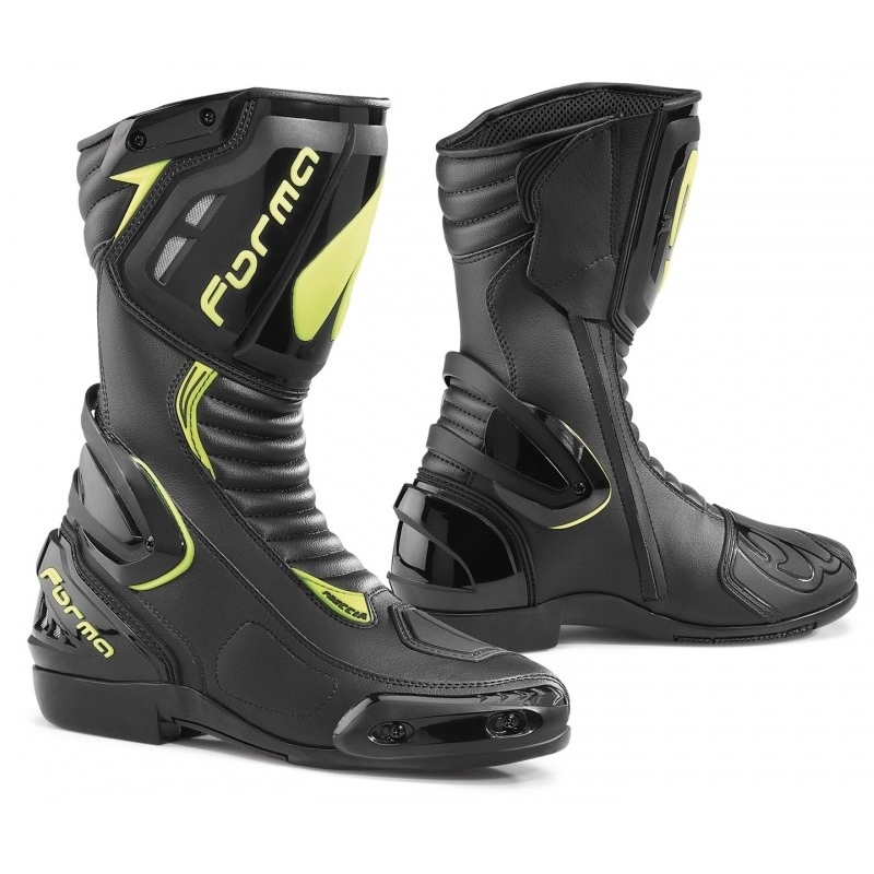 Buty motocyklowe Forma Freccia czarno-fluo żółte - II. jakość