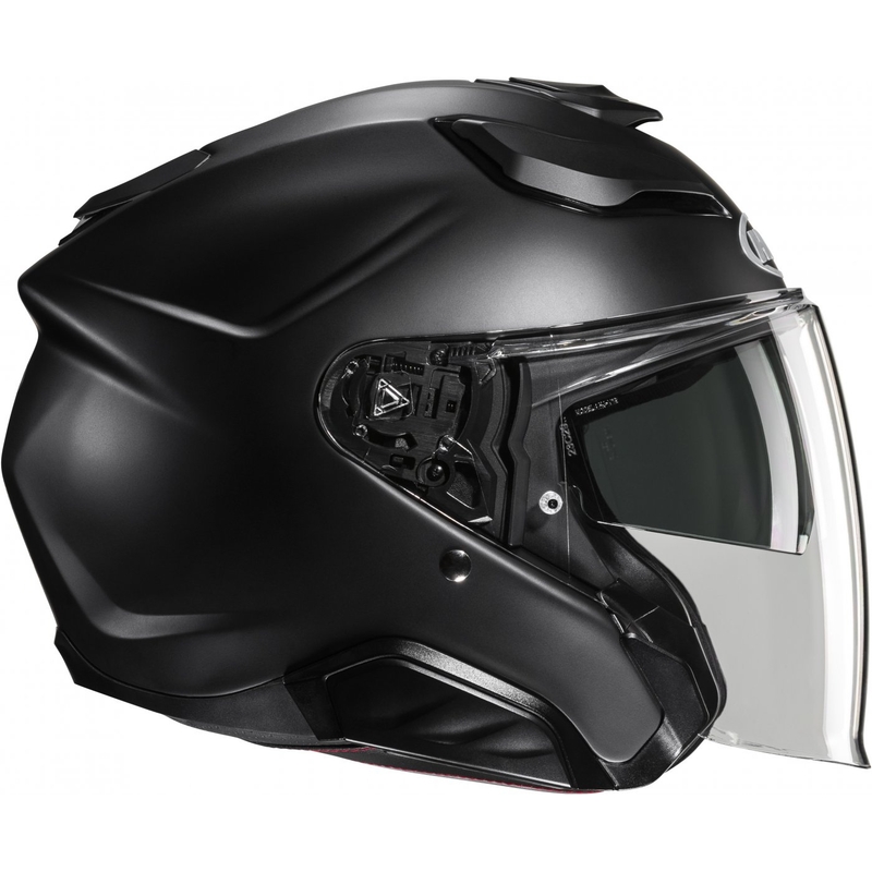 Otwarty kask motocyklowy HJC F31 Solid czarny