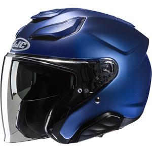 Otwarty kask motocyklowy HJC F31 Solid Metallic Blue