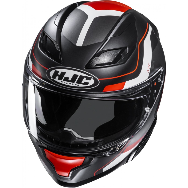 Integralny kask motocyklowy HJC F71 Arcan MC1SF czarno-szaro-czerwony