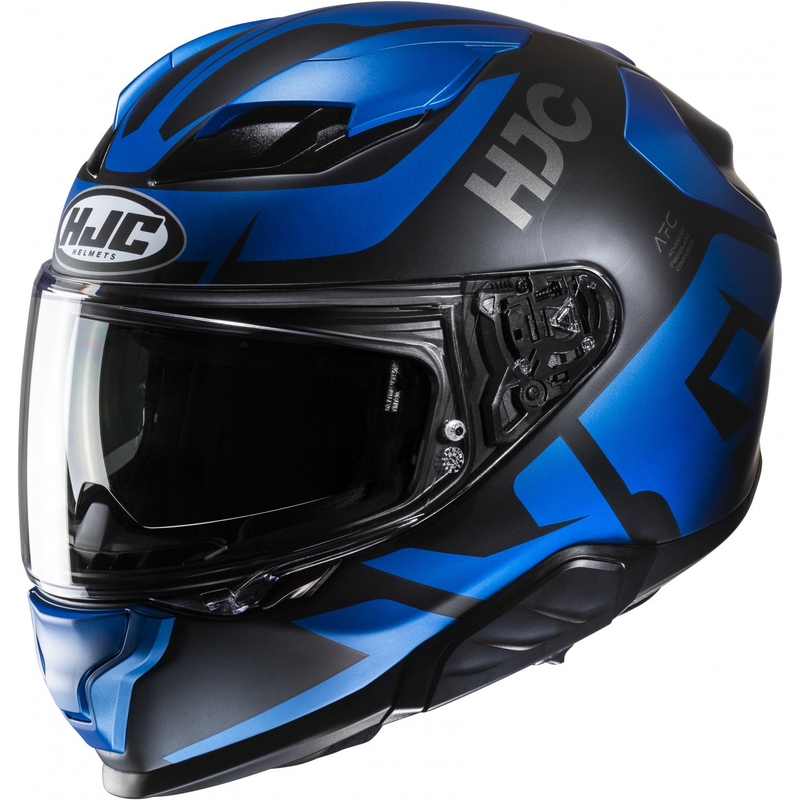 Kask motocyklowy integralny HJC F71 Bard MC2SF czarno-niebieski