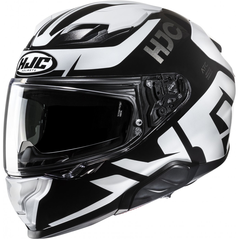 Kask motocyklowy integralny HJC F71 Bard MC5 czarno-biały