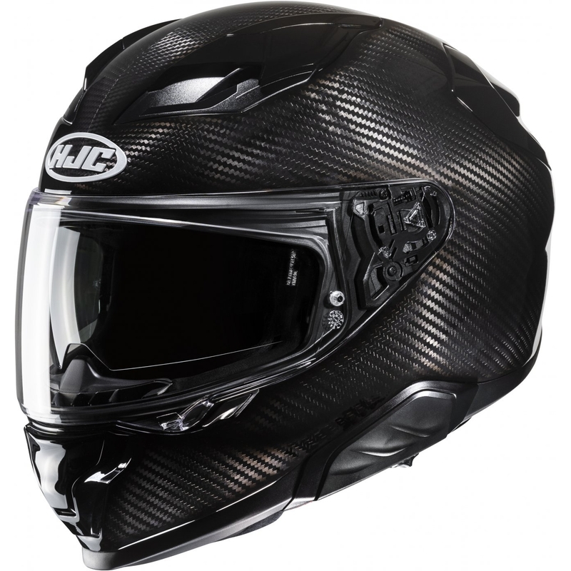 Zintegrowany kask motocyklowy HJC F71 CARBON czarny