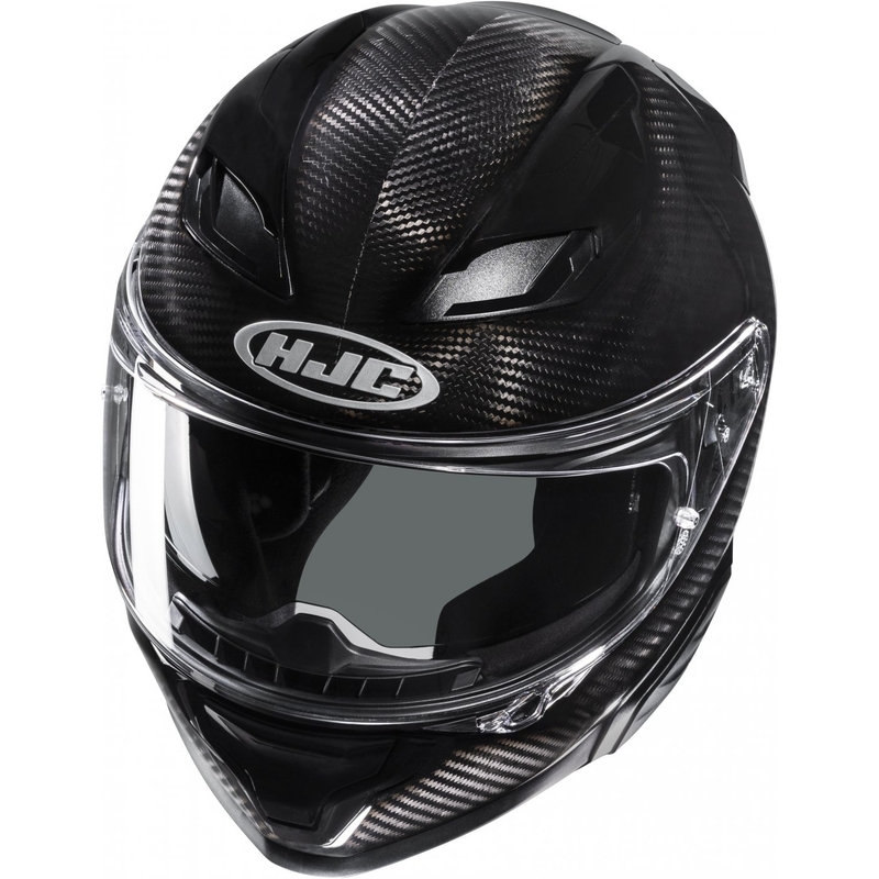 Zintegrowany kask motocyklowy HJC F71 CARBON czarny