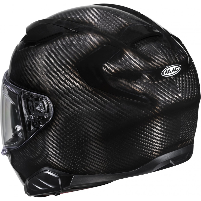 Zintegrowany kask motocyklowy HJC F71 CARBON czarny