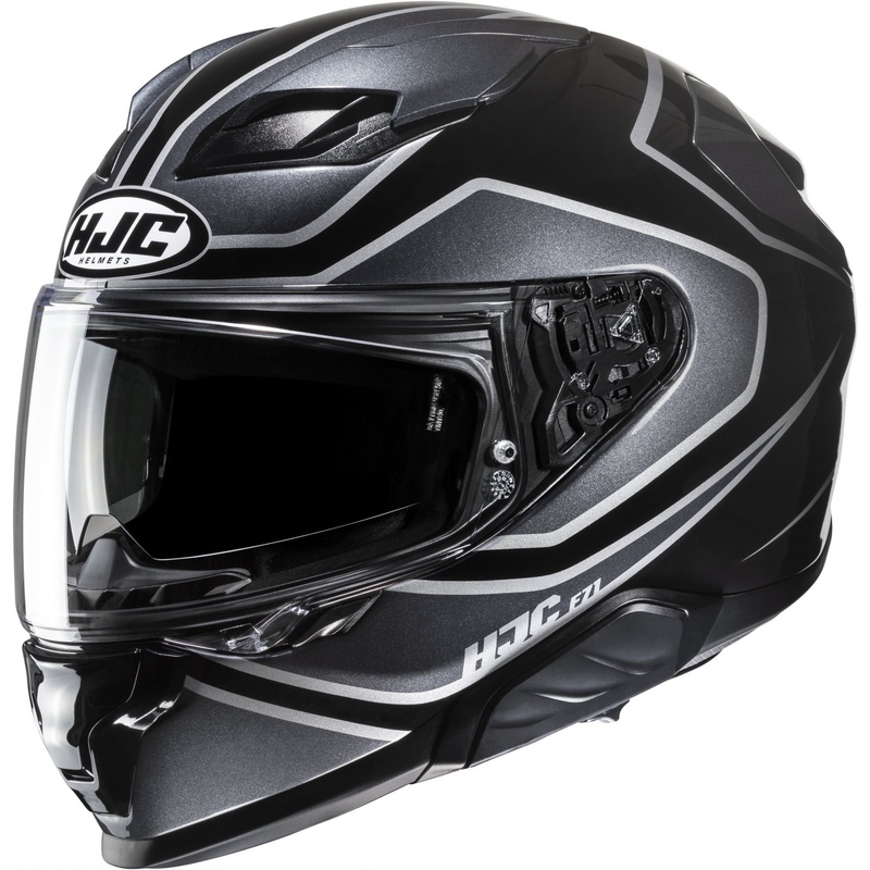 Integralny kask motocyklowy HJC F71 Idle MC5 czarno-szary