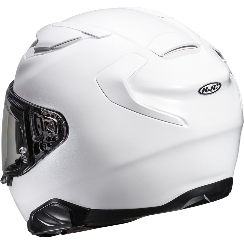 Zintegrowany kask motocyklowy HJC F71 Solidny, perłowo-biały