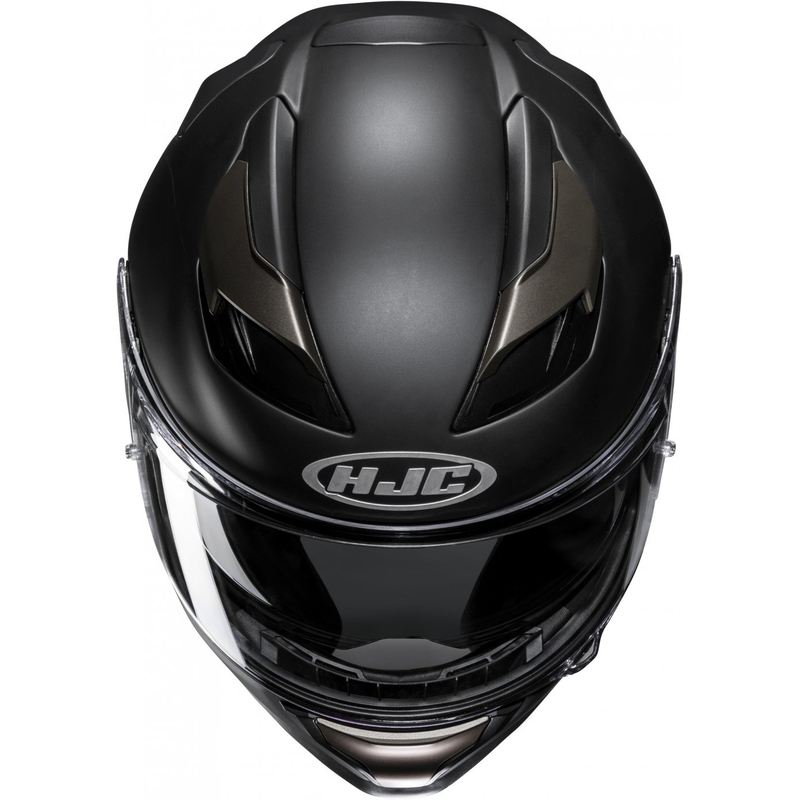 Zintegrowany kask motocyklowy HJC F71 Lity tytan