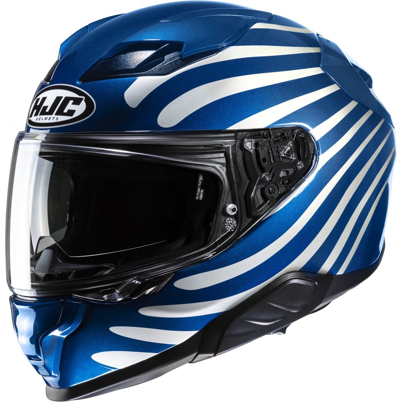 Integralny kask motocyklowy HJC F71 Zen MC2 biało-niebieski