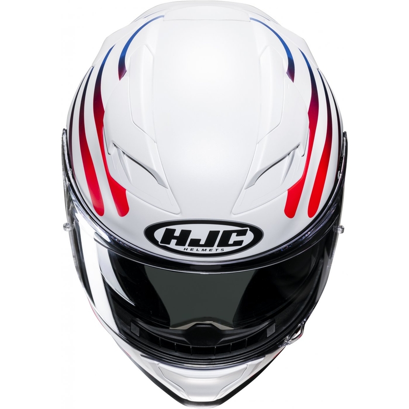 Integralny kask motocyklowy HJC F71 Zen MC21SF biało-tęczowy