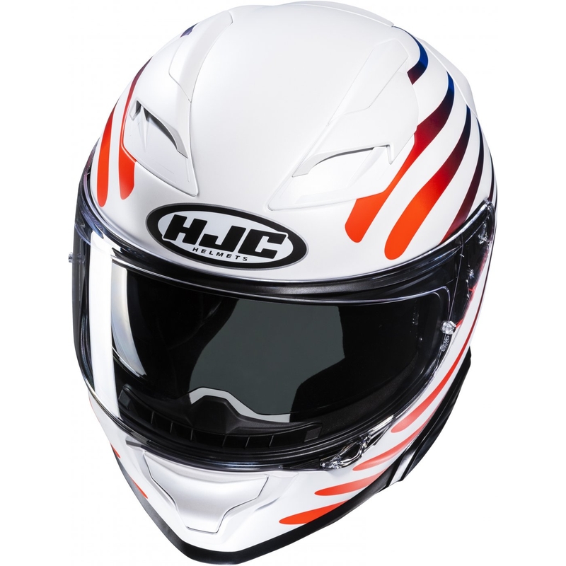 Integralny kask motocyklowy HJC F71 Zen MC21SF biało-tęczowy