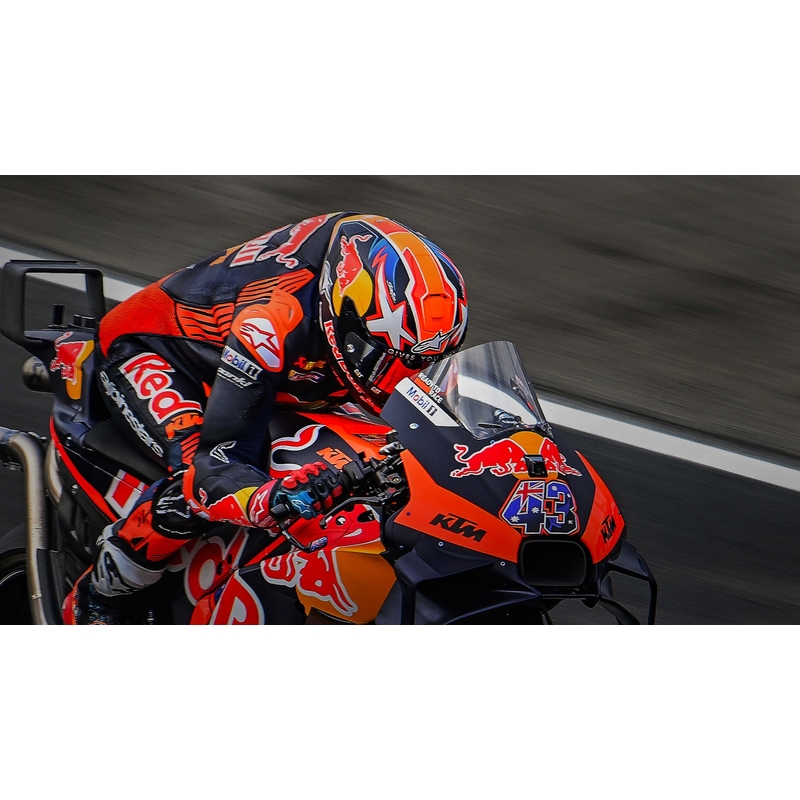 Zintegrowany kask motocyklowy Alpinestars Supertech R-10 Solid carbon biały matowy