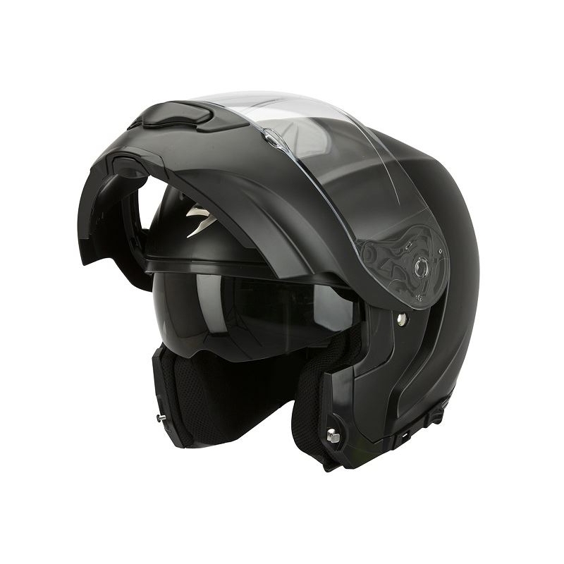 Szczękowy kask motocyklowy Scorpion EXO-3000 czarny matowy