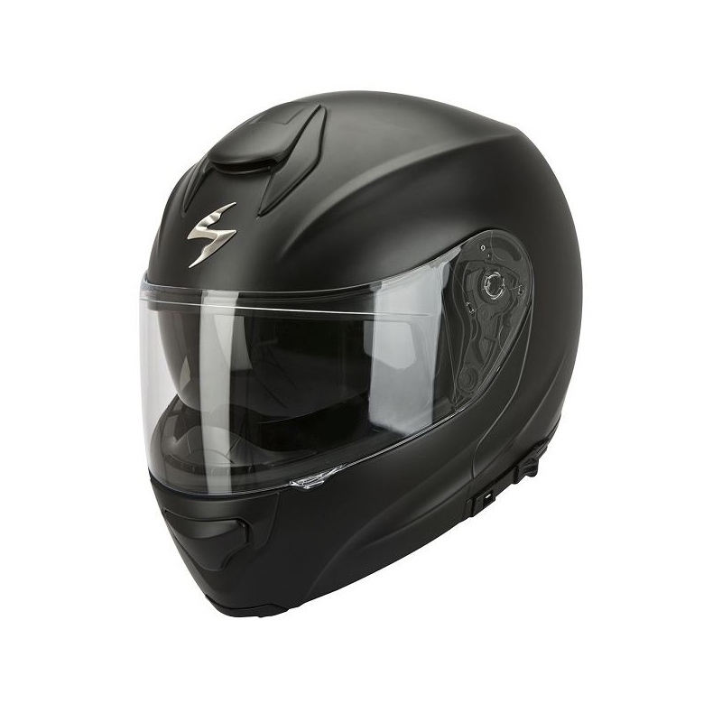 Szczękowy kask motocyklowy Scorpion EXO-3000 czarny matowy