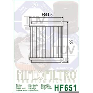 Oil filter HIFLOFILTRO HF561