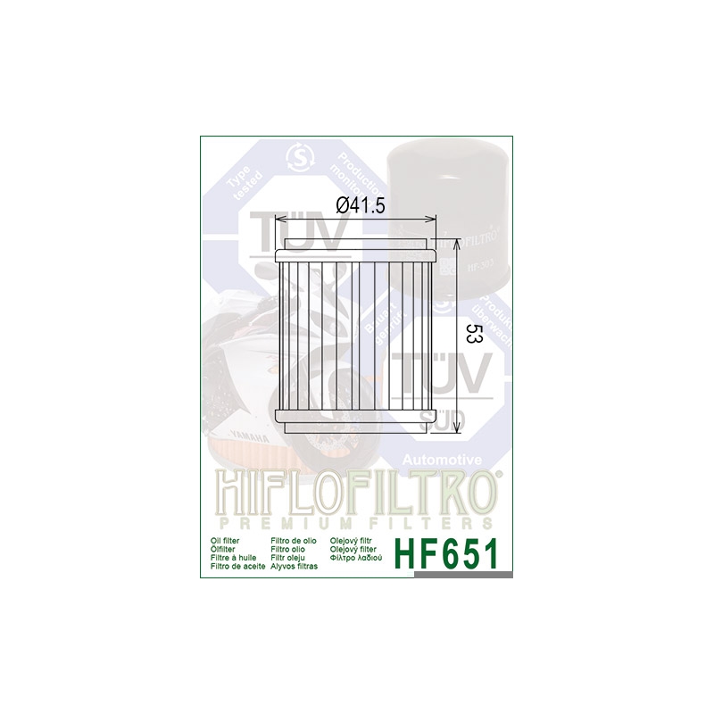 Oil filter HIFLOFILTRO