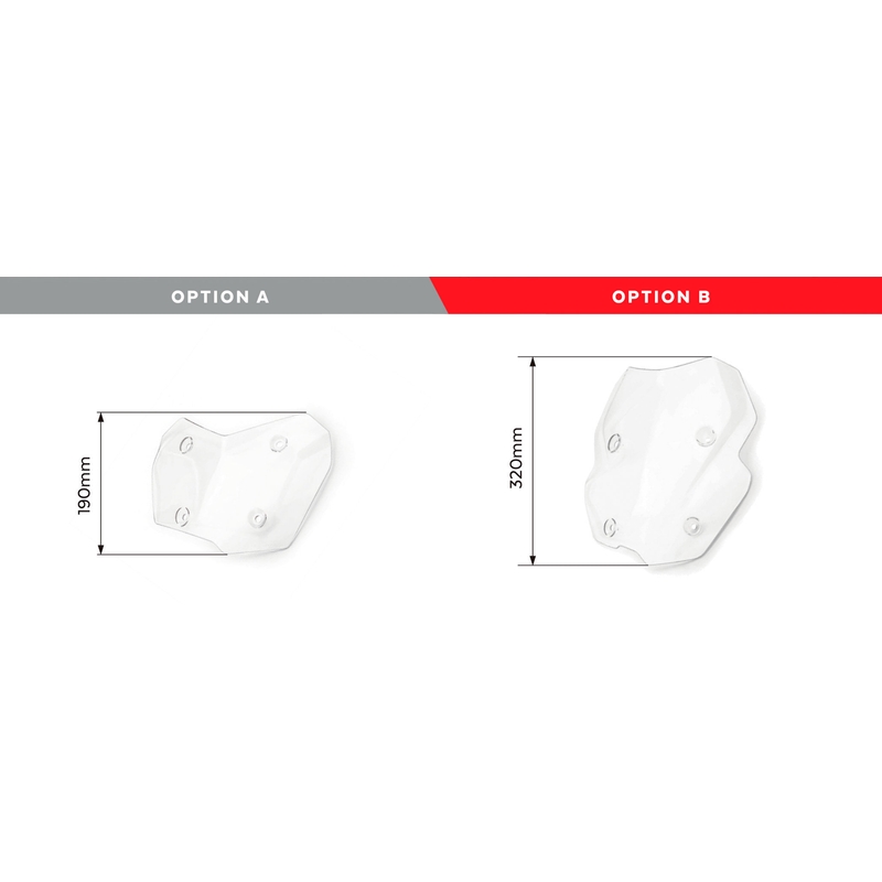 Windscreen PUIG TOURING transparent
