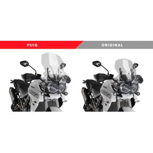 Windscreen PUIG TOURING 9656H smoke