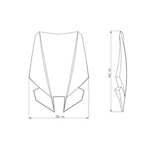 Windshield PUIG NEW. GEN TOURING 9377H smoke