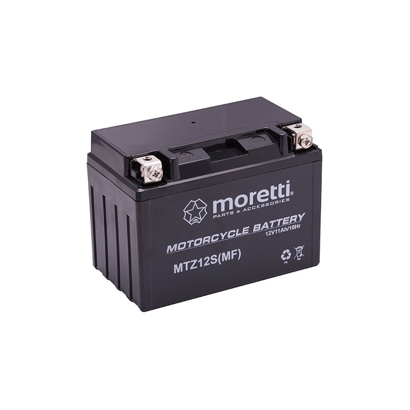 Bezobsługowy akumulator żelowy Moretti MTZ12S, 12V 10Ah
