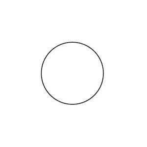 Sticker PUIG NUMBER 2 4255B white 115mm (5 units)