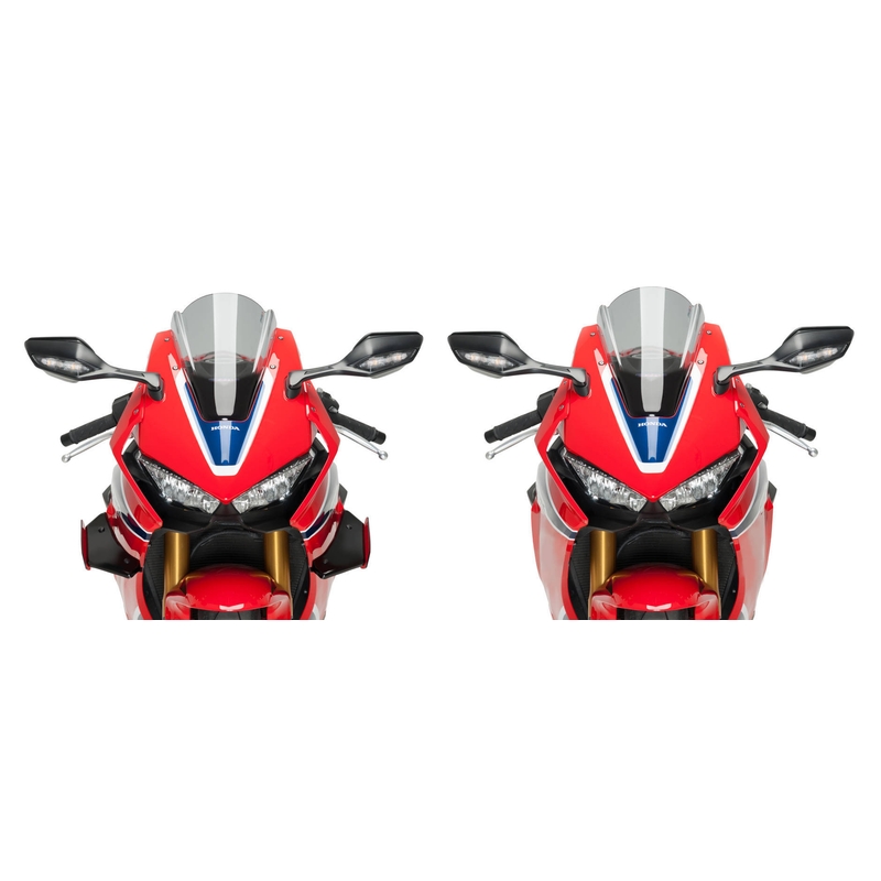 Side spoilers PUIG DOWNFORCE red