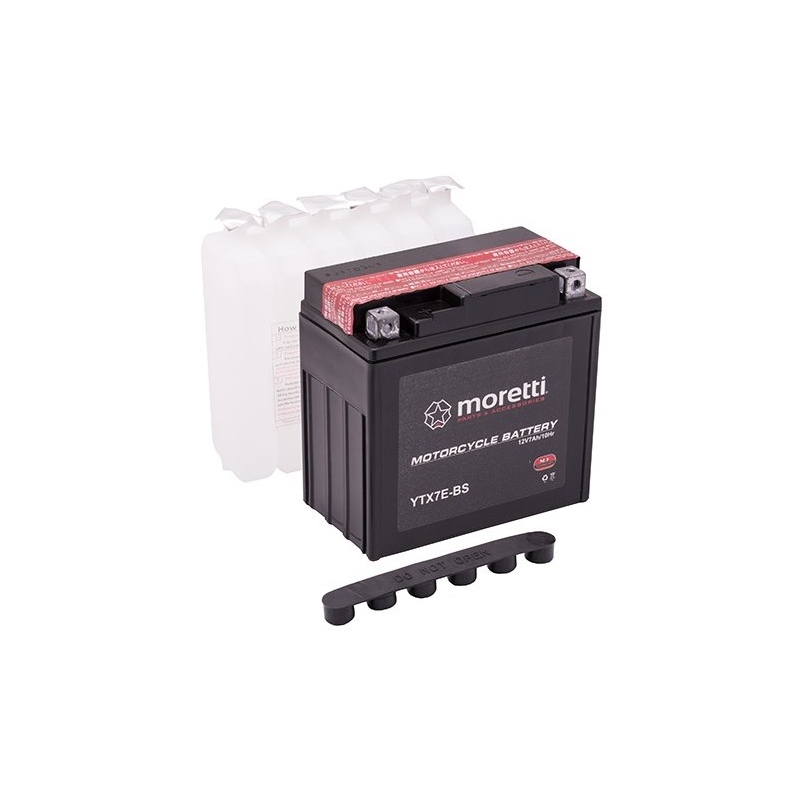 Akumulator kwasowo-ołowiowy Moretti MTX7E-BS, 12V 7Ah