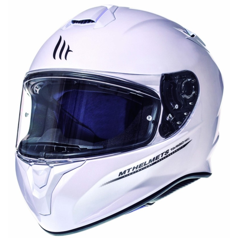 Integralny kask motocyklowy MT Targo biały wyprzedaż