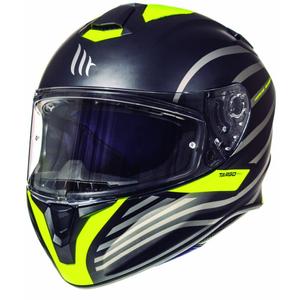 Integralny kask motocyklowy MT Targo Doppler fluo żółty matowy výprodej