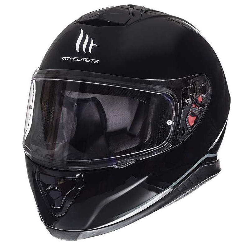 Integralny kask motocyklowy MT Thunder 3 SV czarny wyprzedaż