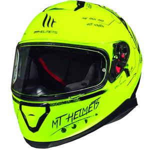 Integralny kask motocyklowy MT Thunder 3 SV Board fluo żółty výprodej