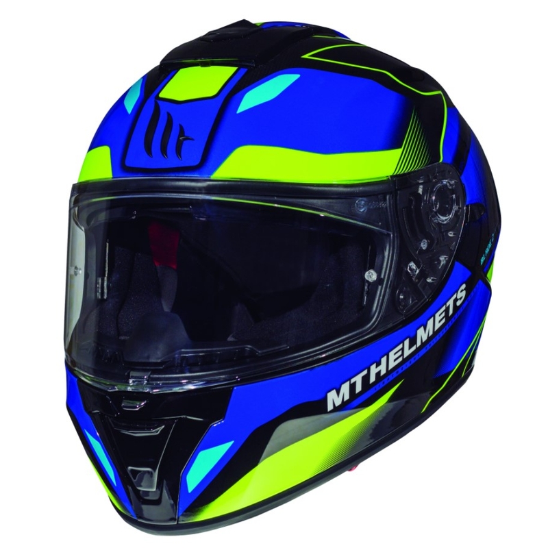 Integralny kask motocyklowy MT Blade 2 SV Fugue niebieski