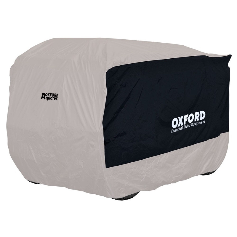 Pokrowiec Oxford Aquatex na quada ATV czarno-srebrny