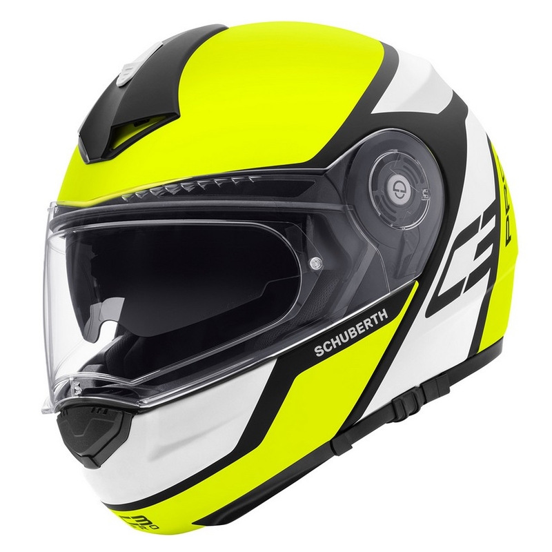 Kask szczękowy Schuberth C3 Pro Echo fluo żółty wyprzedaż