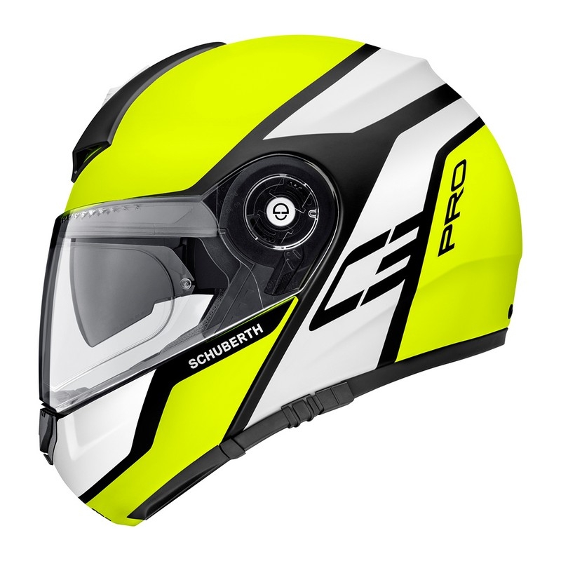 Kask szczękowy Schuberth C3 Pro Echo fluo żółty wyprzedaż