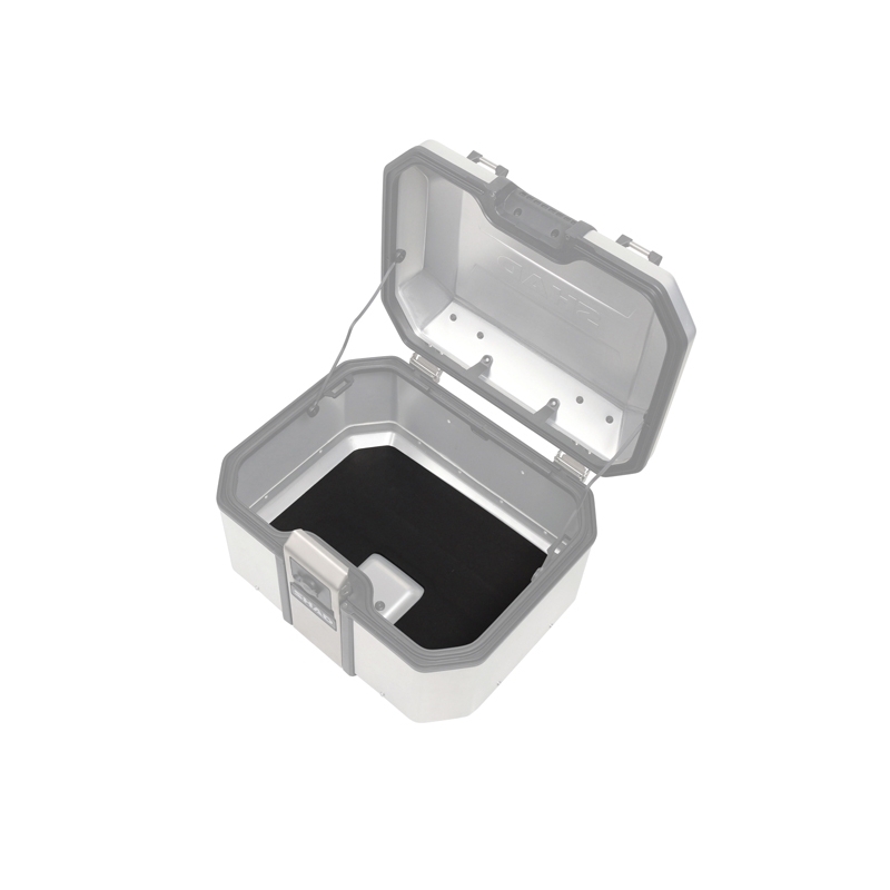 Complete set of aluminum cases SHAD TERRA, 48L topcase + 36L / 47L side cases, including mounting kit and plate SHAD BMW F 650 GS/ F 700 GS/ F 800 GS